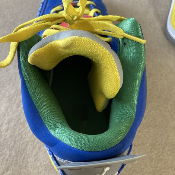 Nike Air Jordan Son of Mars Men’s Sz 11 Blue Colorful Basketball Sneaker 2013 - Picture 6 of 12